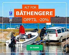 Alt for båthengere – opptil -20%