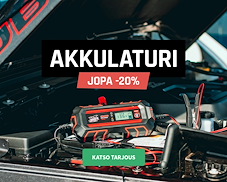 Jopa -20% akkulaturi