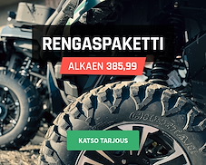 Tarjous: Rengaspaketti