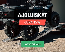 Ajoluiskat jopa 15%