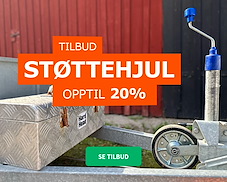 Tilbud: Støttehjul