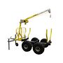 IB IB Timmervagn Boggi ATV Offroad 1200 med Kran & Elvinsch