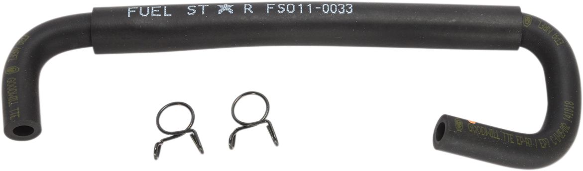 Fuel Star - Bränsleslang med slangklämmor Yamaha YFM 450 Grizzly 07-14