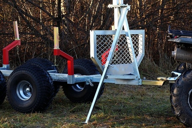 Bronco - Stödben Vagn