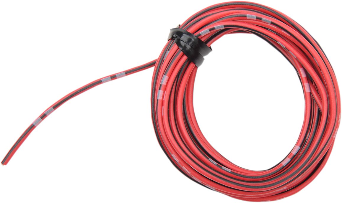 Kabel 14A 4 meter rød/svart
