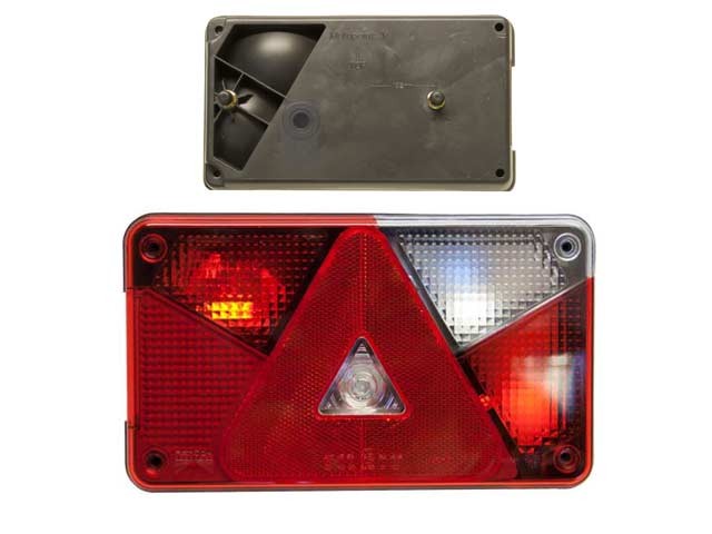 Baklampa Aspöck Multipoint 5 Höger L238xB140xH55
