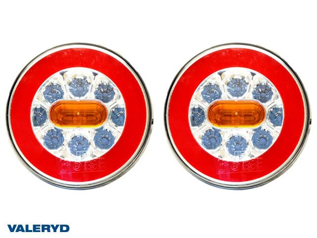 LED Baklys SCANDI-110 Hø/Ve 140x50,5 12-24V Bajonettilslutning (2-pack)