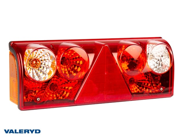 LED Baklampa Aspöck Europoint II Vä 426x154x85mm Backljus, reflex, dimljus, 7 po