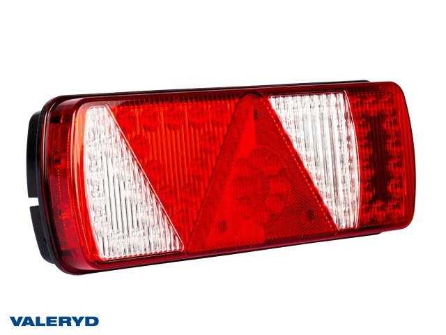 LED Baklampa Aspöck Ecoled Vä 350x131,81x71mm Backljus, reflex, dimljus, 7 pol.