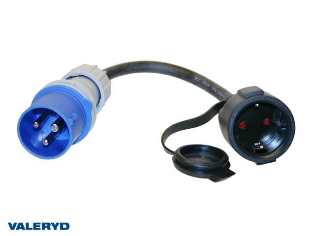 CEE Adapter 3 polig. CEE Hane - Schuko hona