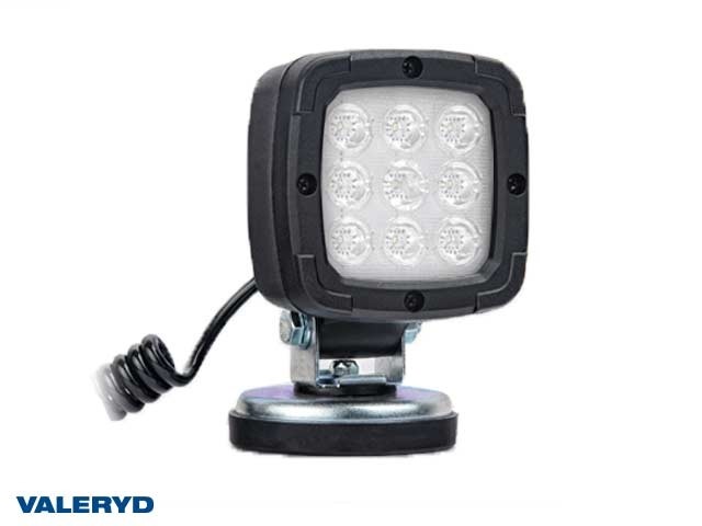 LED Arbetslampa 100x100x74, magnetfäste