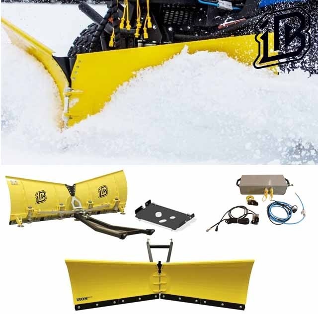 Iron Baltic (ib) - IB ATV HYDRAULISKT Plogpaket Vik-Plog 150cm Centermonterad GEN II