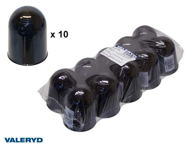 Kulskydd 50mm plast svart (10-pack)