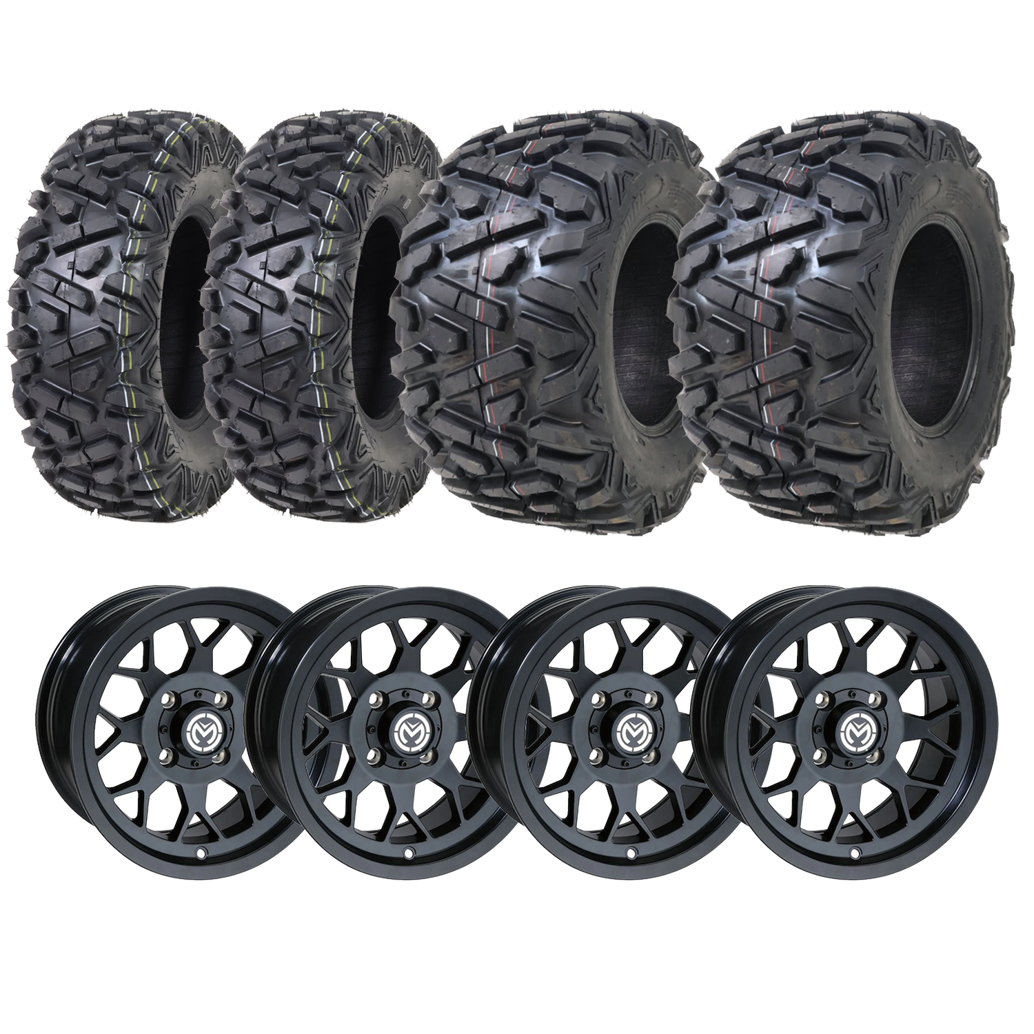 ATV Hjul 4/110 P350 AllTrail 25x12 Aluminium