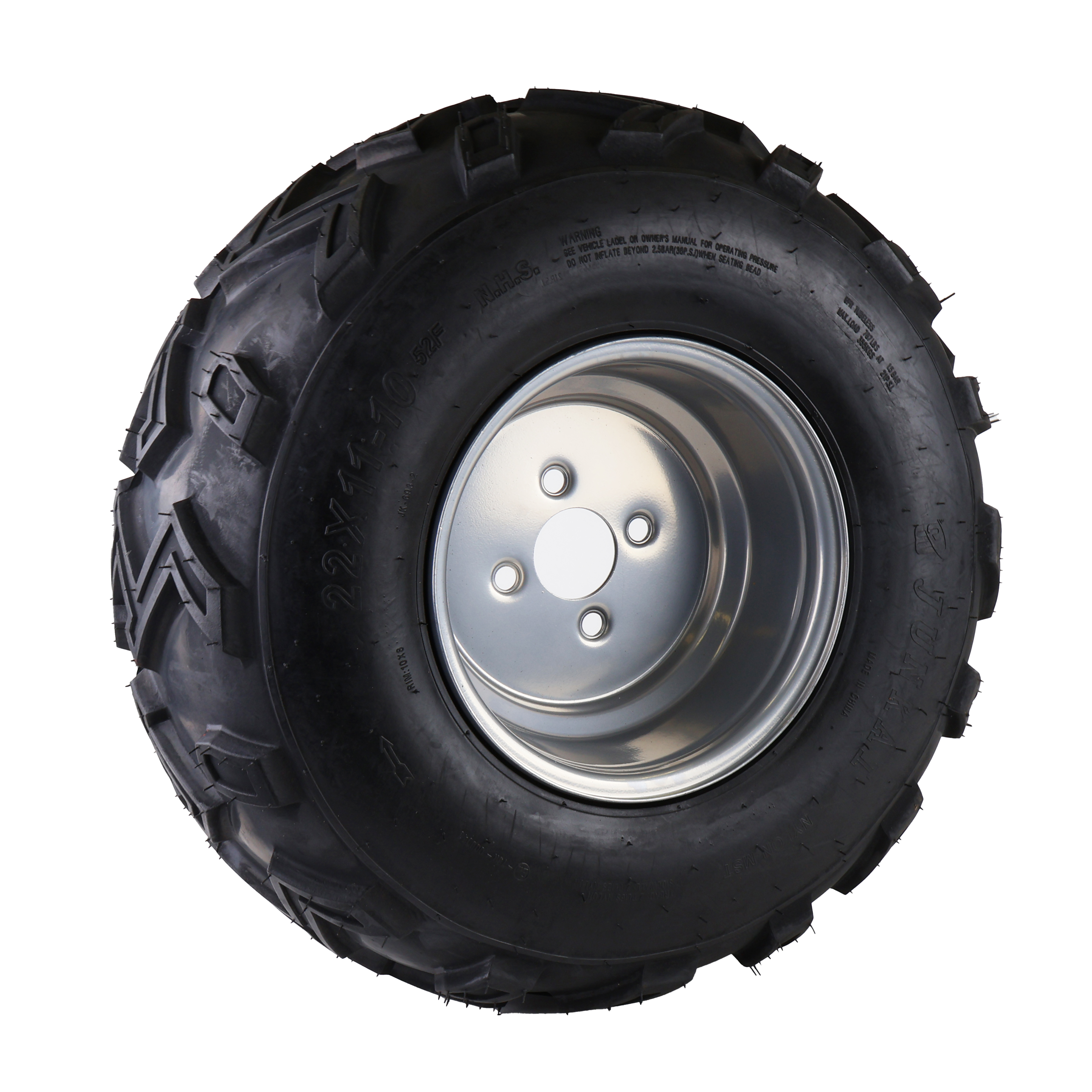 ATV-Pro - Däck & Fälg Timmervagn 22x11-10 4/100 Höger Rotation
