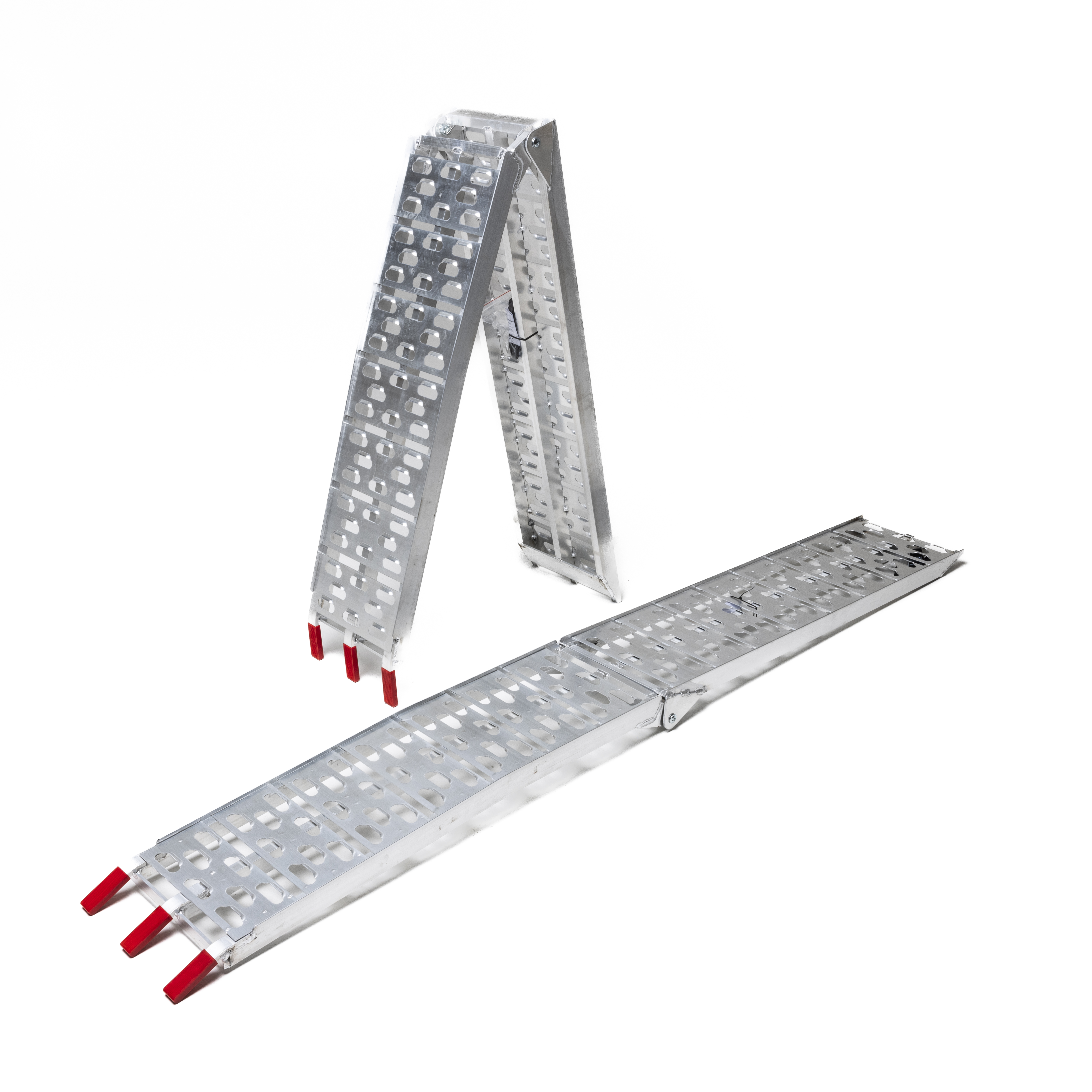 Lasterampe Aluminium Sammenleggbar - firhjuling - motorsykkel - gressklipper