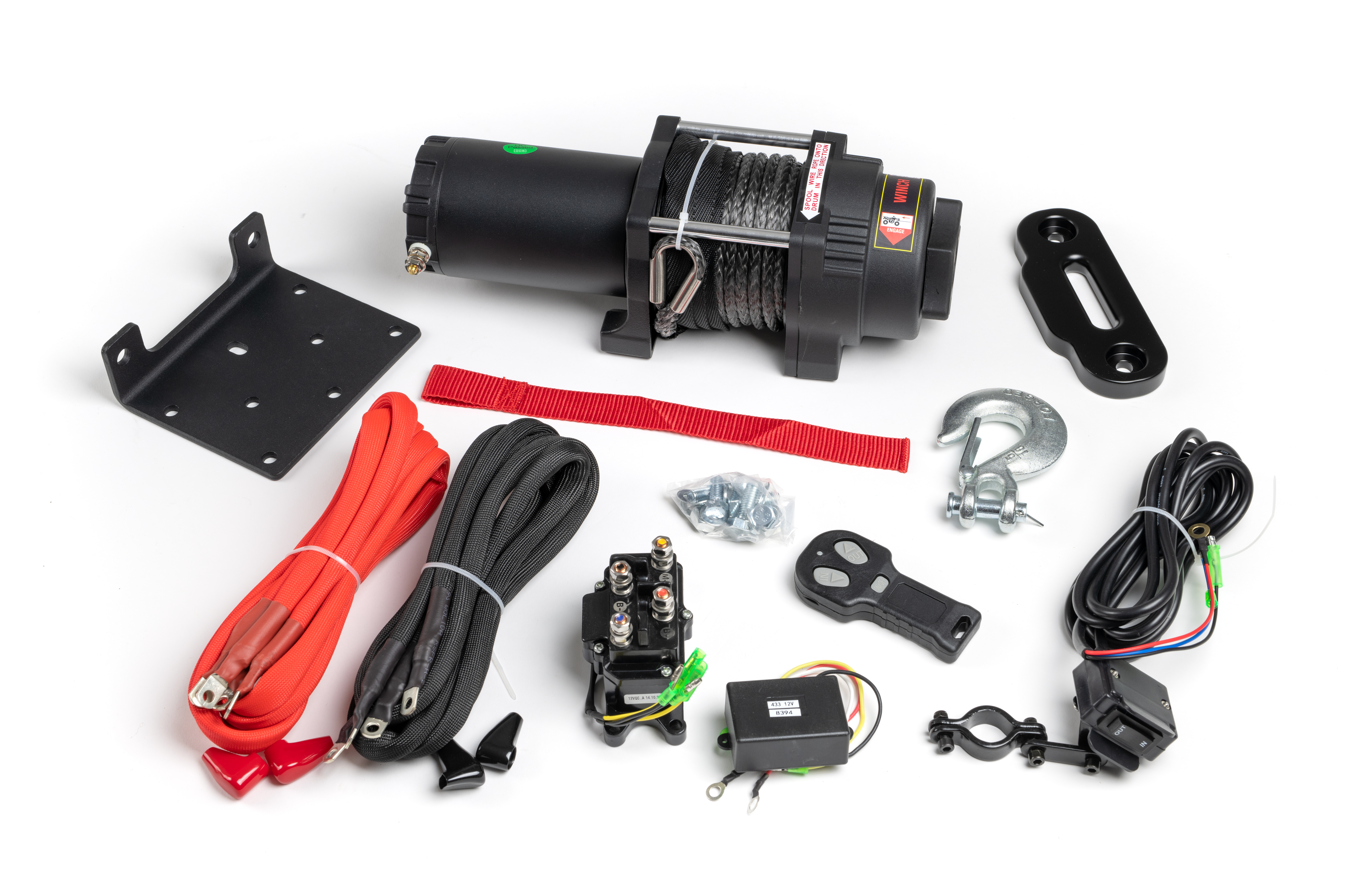 Roughworx - ATV Vinsch 12v 2722KG - 6000LBS Syntetlina