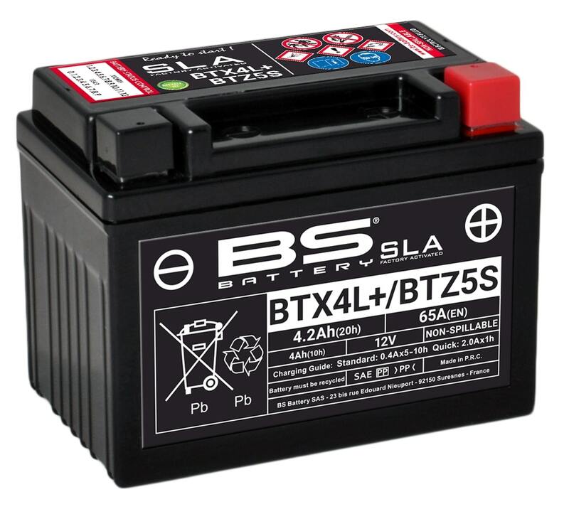 Batteri YTX4L-BS / BTX4L / BTZ5S
