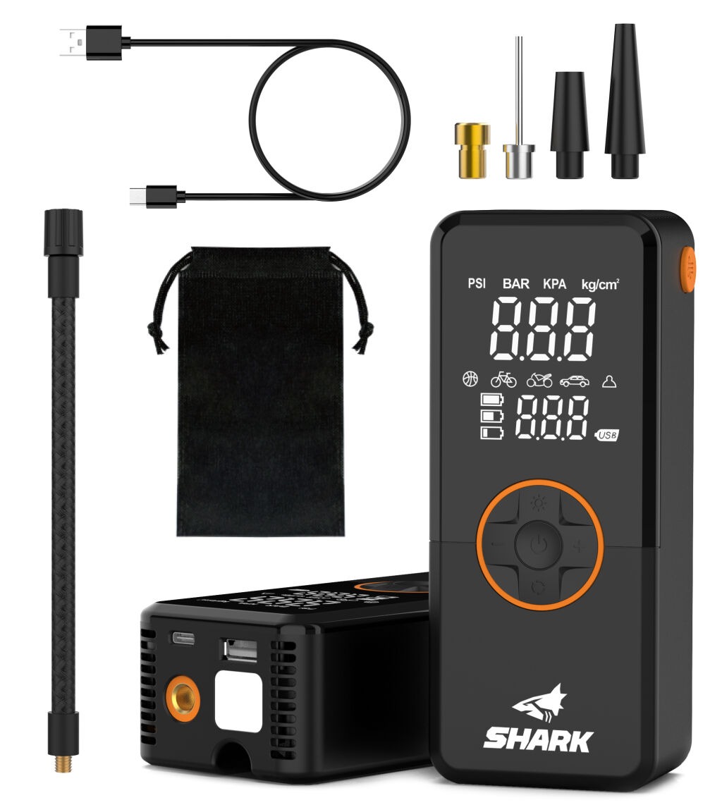 Batteridrevet Dekkpumpe - Kompressor - Powerbank
