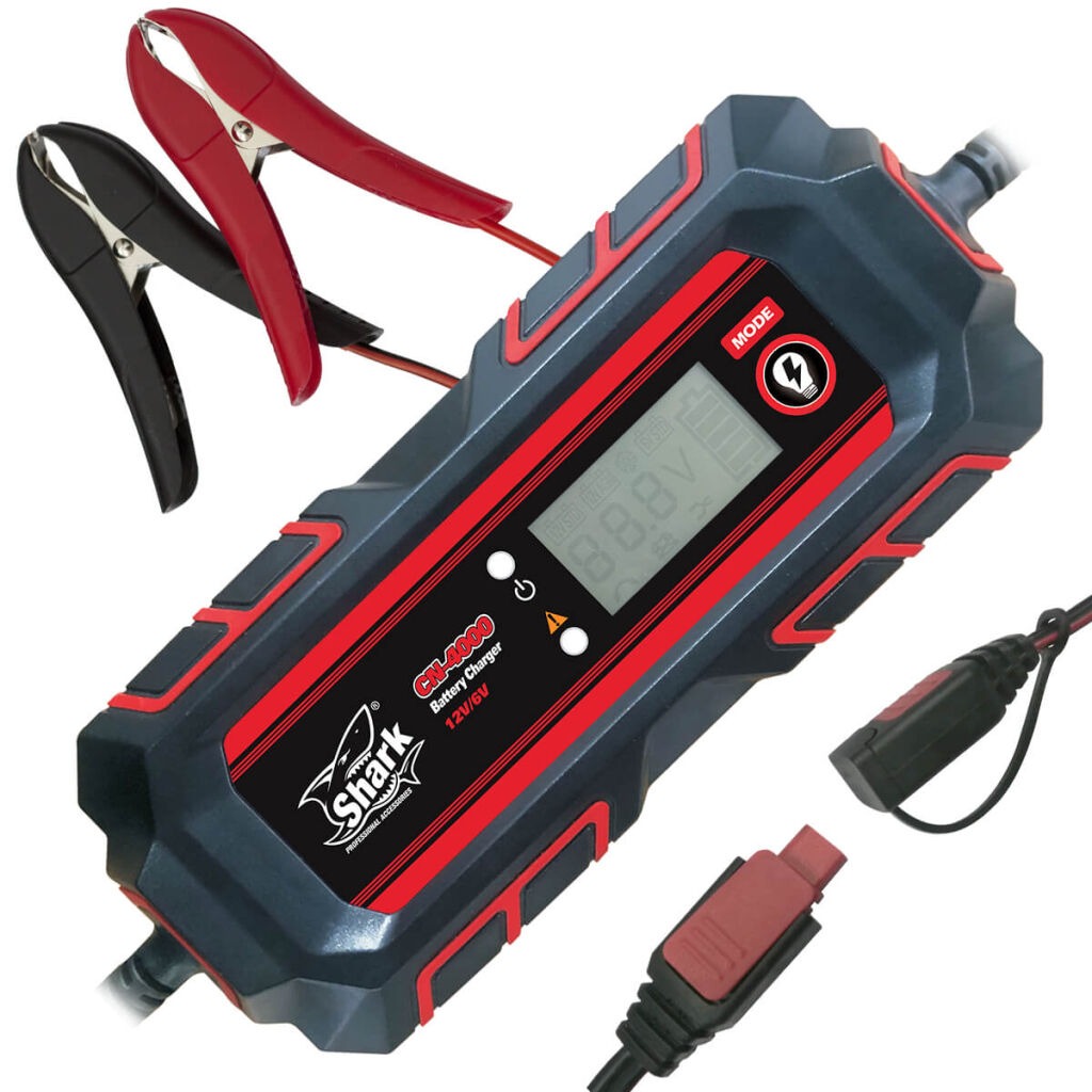 Batterilader ATV 6/12V 4A IP54