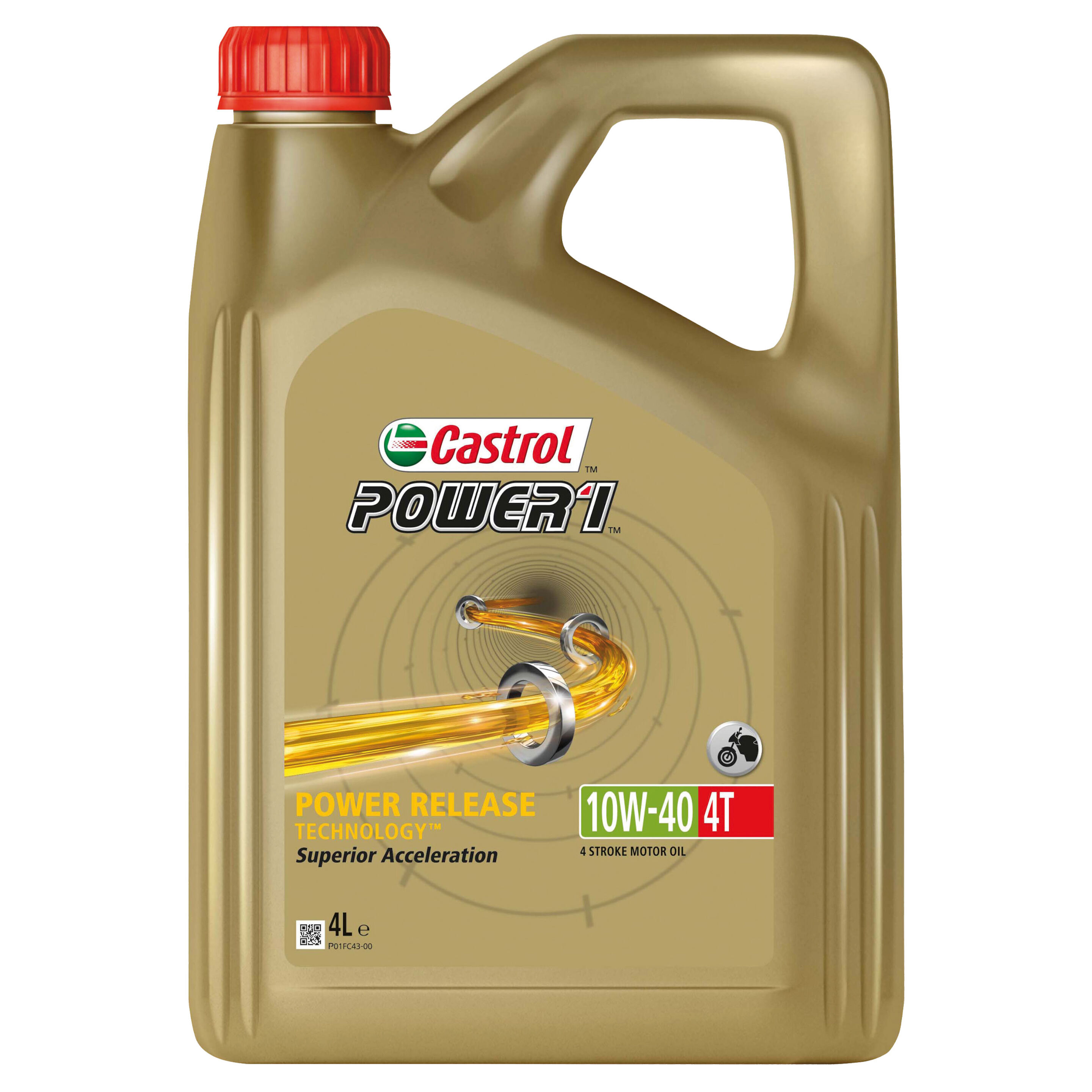 Castrol Power 1 4T 10W-40 osasynteettinen 4 l