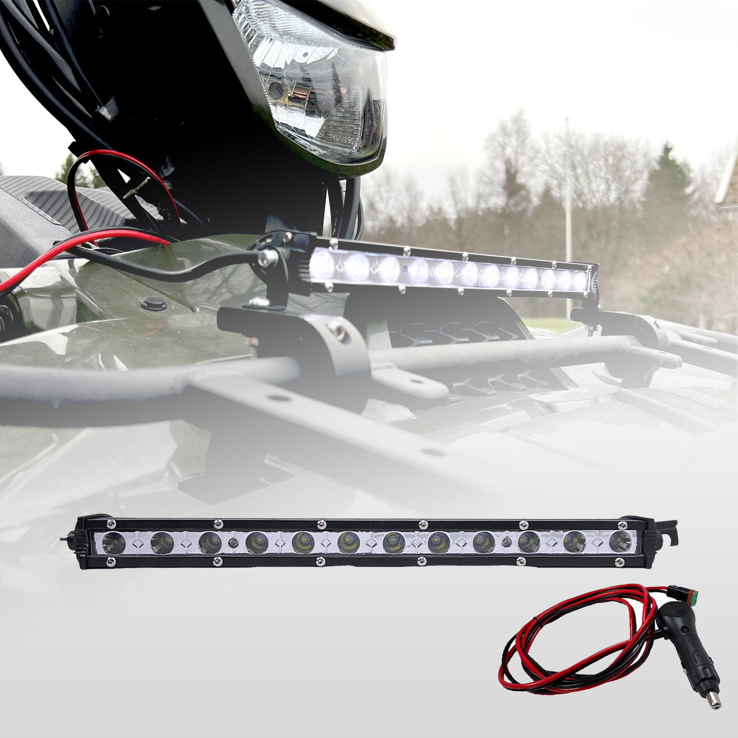 Illumall - LED Ljusramp kit 35cm