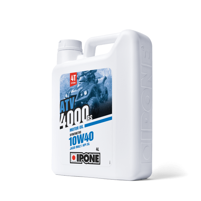 Ipone ATV-olje 4000 10W–40, delsyntetisk 4 l