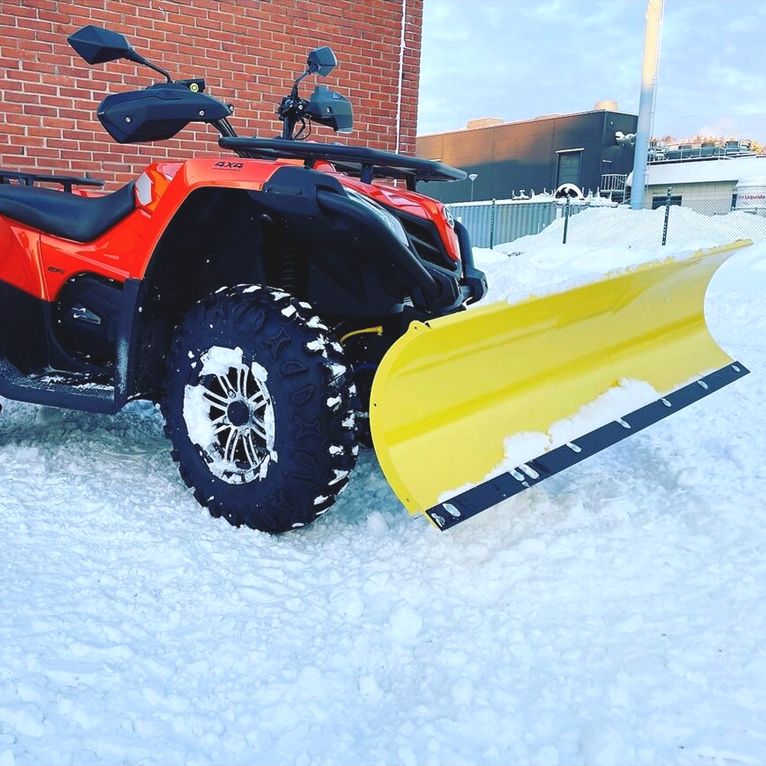 Iron Baltic (ib) - Centermonterad Plog CF Moto C Force 450/520 / Goes Terrox