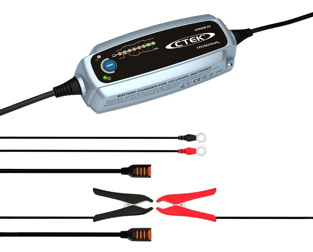 CTEK Batterilader Lithium (LiFePO4) XS 5,0