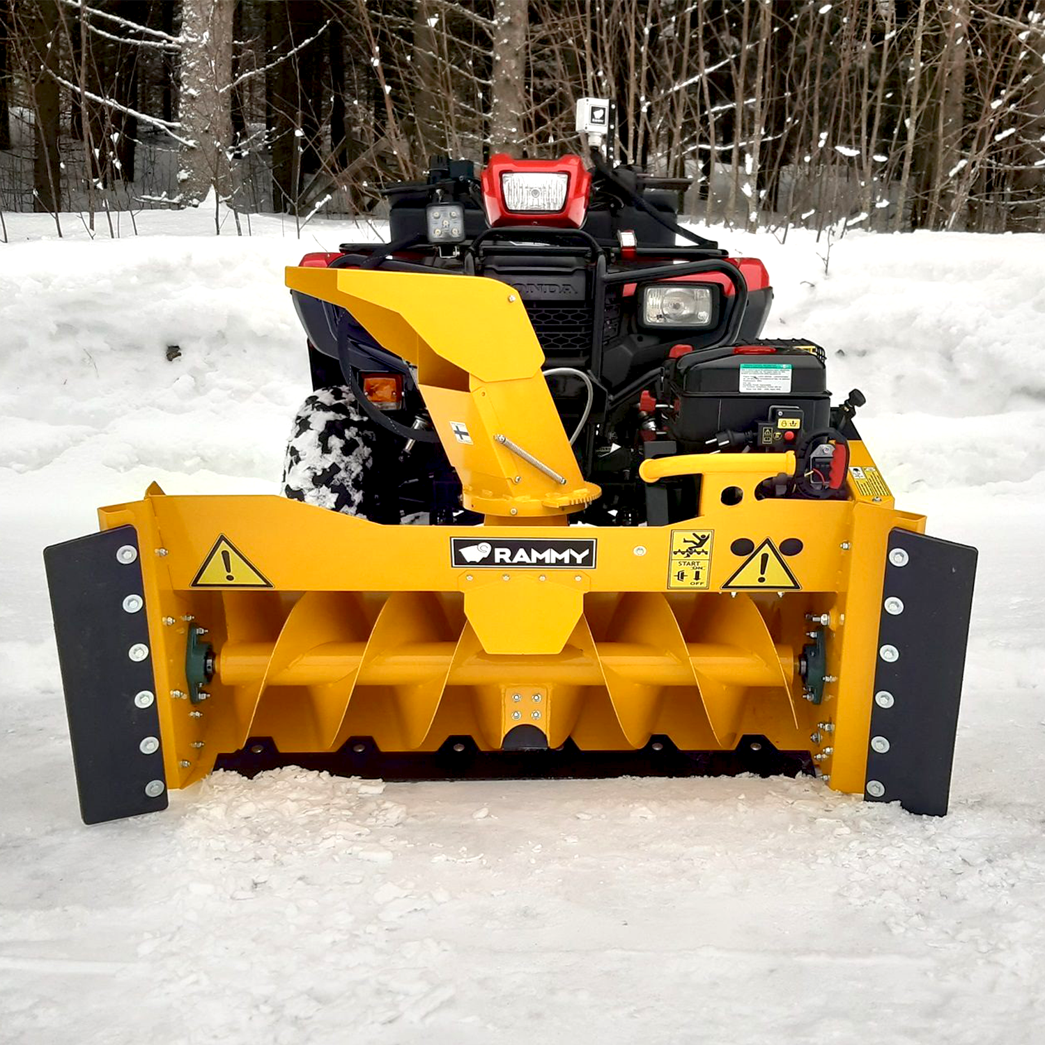 Rammy - ATV Snöslunga 140 PRO - Briggs & Stratton 2100 - Elstart