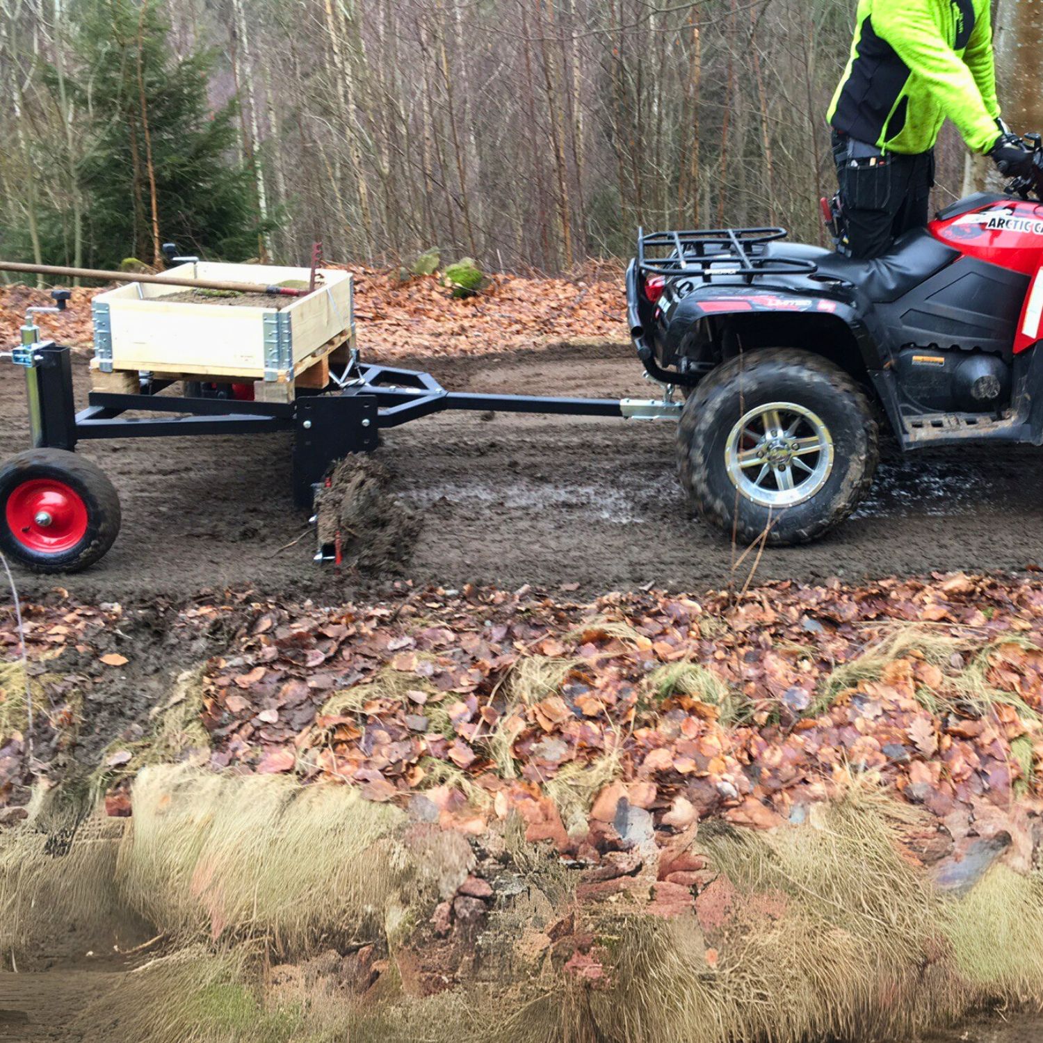 Roughworx - ATV Vägskrapa/Vägsladd 180Cm