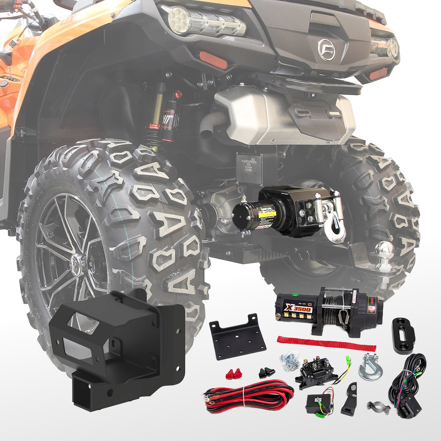 Vinssi taakse CF-Moto 450/520 2023+