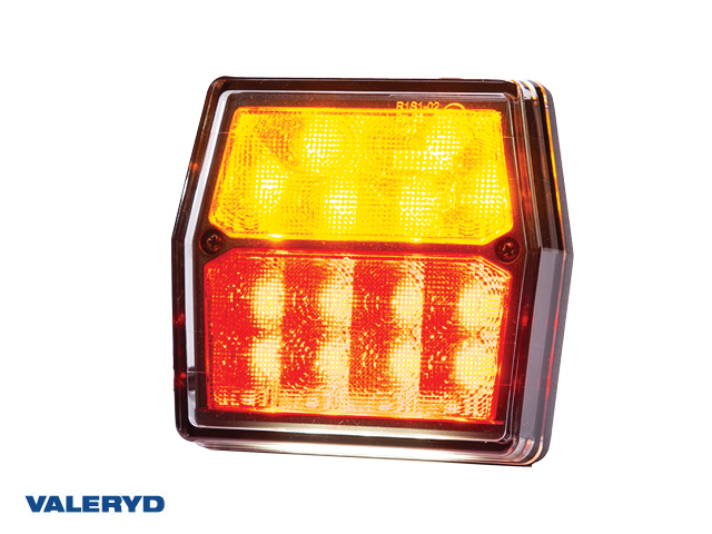 LED Baklys Hø/Ve 99,7x92,7x30, inkl. skiltlys, 4(5)-pol Bajonettilslutning CC=45