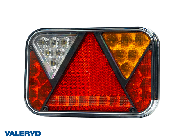 LED Baklys SCANDI-270 Hø 200x130x50 12V, Bajonettilslutning 5-polet inkl. CANBUS
