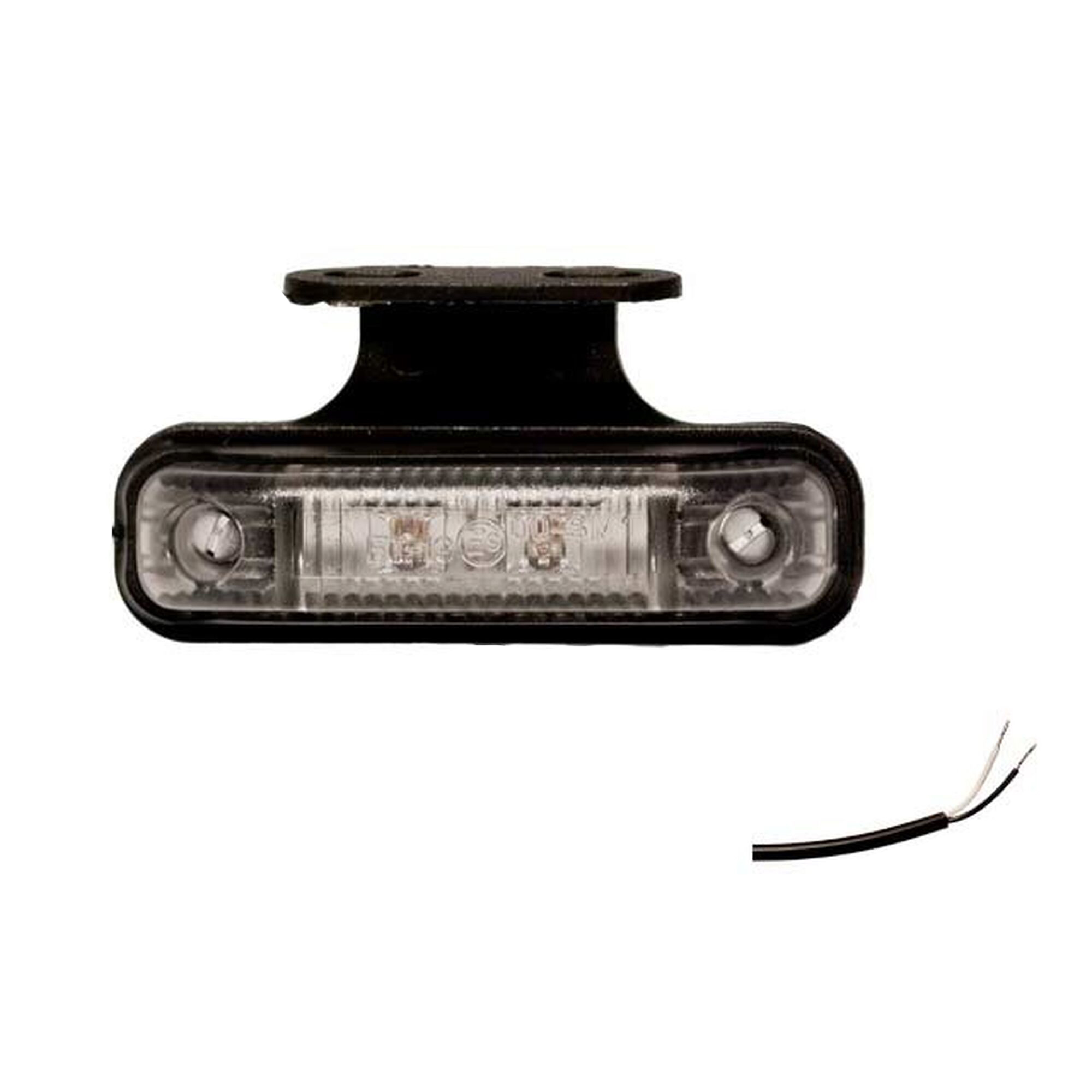 LED Positionsljus Valeryd 85x45x27 gul 12-30V inkl. 450 mm kabel