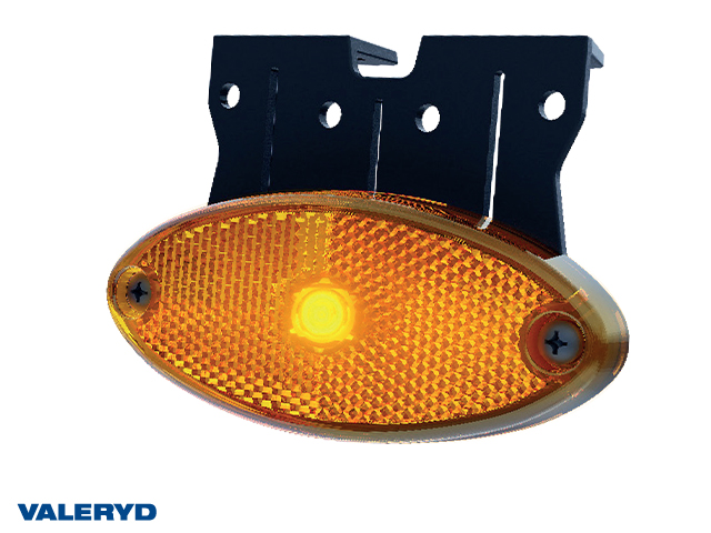 LED Sidemarkeringslykt 102,4x45,2x15,8mm 12-36V gul 50cm kabel inkl. QS150 konta