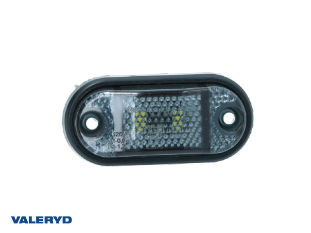LED Sidemarkeringslys Valeryd Arctic Night gul 12-36V 0,15m kabel