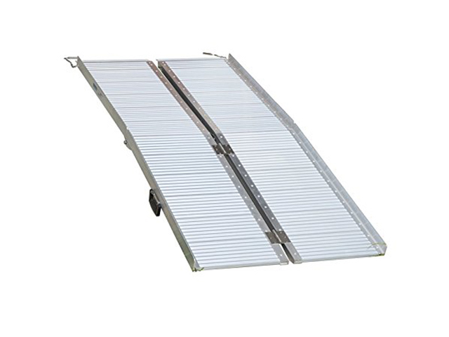 Lastramp aluminium 1525x720x50mm, vikbar: 760x360x160mm, 270 kg
