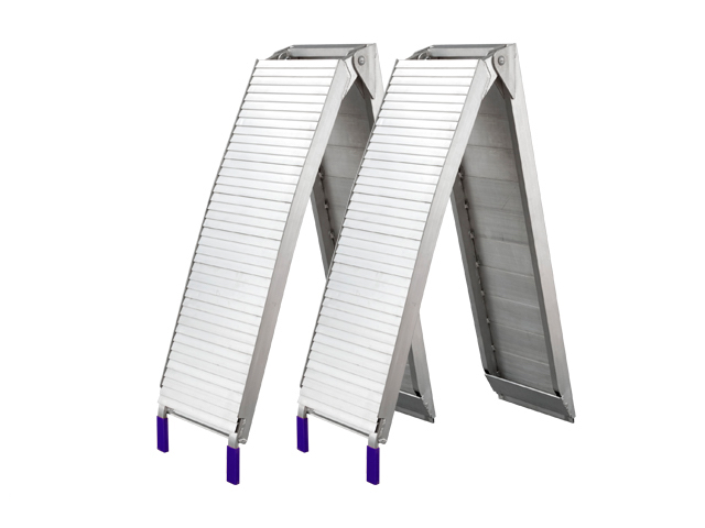 Lastramp aluminium 2060x310mm, vikbar: 1100x310mm, 680 kg/par (2-pack)