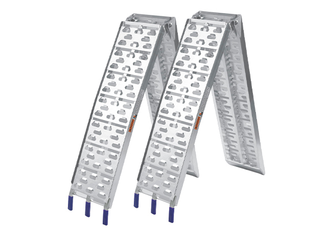 Lastramp aluminium 2260x305mm, vikbar: 1160x305mm, 680 kg/par (2-pack)