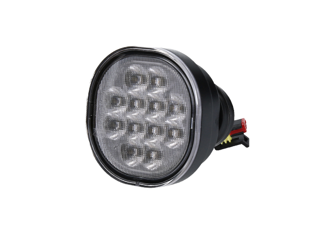 LED Backlys 75x75x33,2, Superseal Connector 0,5m , 12V , 2 x M5 skrutilkobling,