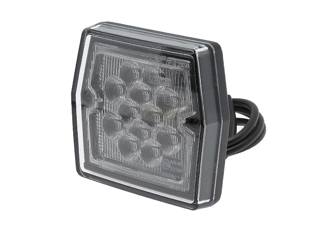 LED Backlys 99,7x92,7x30 , kabel 1m , 12V , 2 x M5 skrutilkobling, CC=45mm