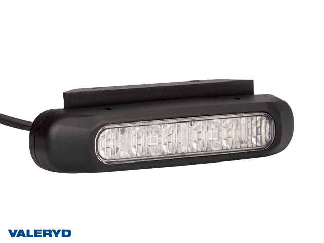 LED Varningsljus 132.2x28.2x28mm vit 1 m kabel