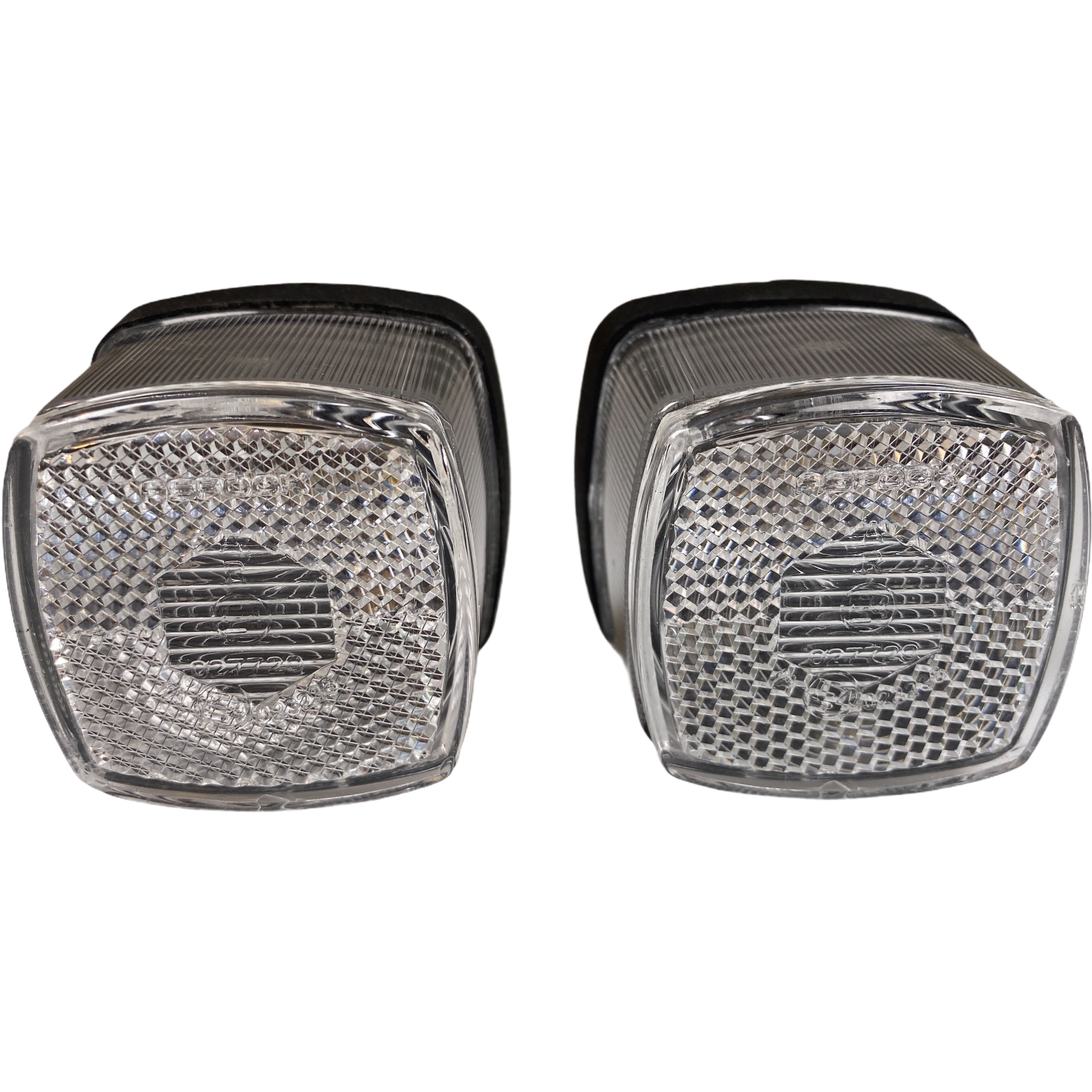 Positionsljus Aspöck/Saw/Hella 62x62x40 med reflex (2-pack)