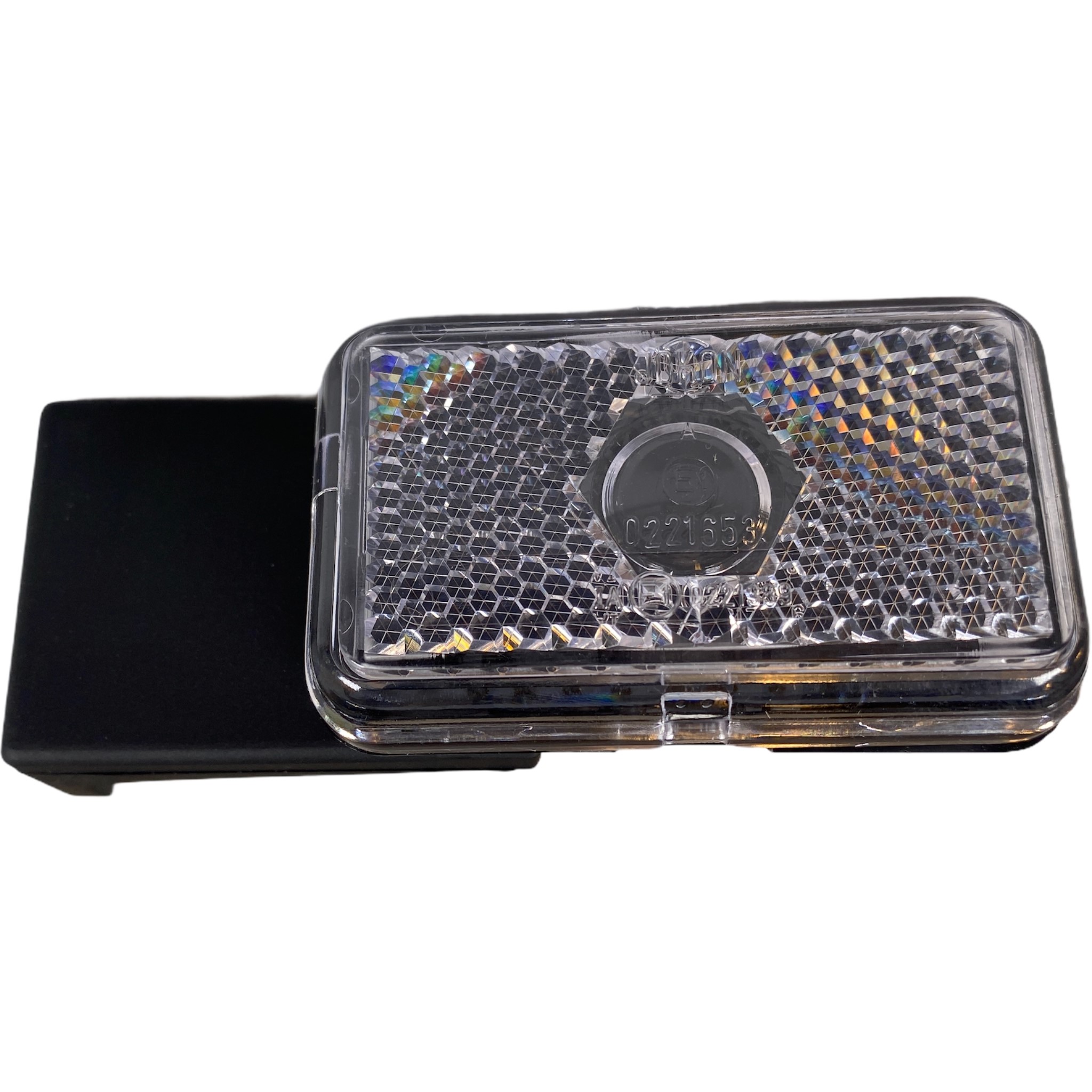 Positionsljus Jokon Vänster L74xB45xH22,5 vit med gummifäste