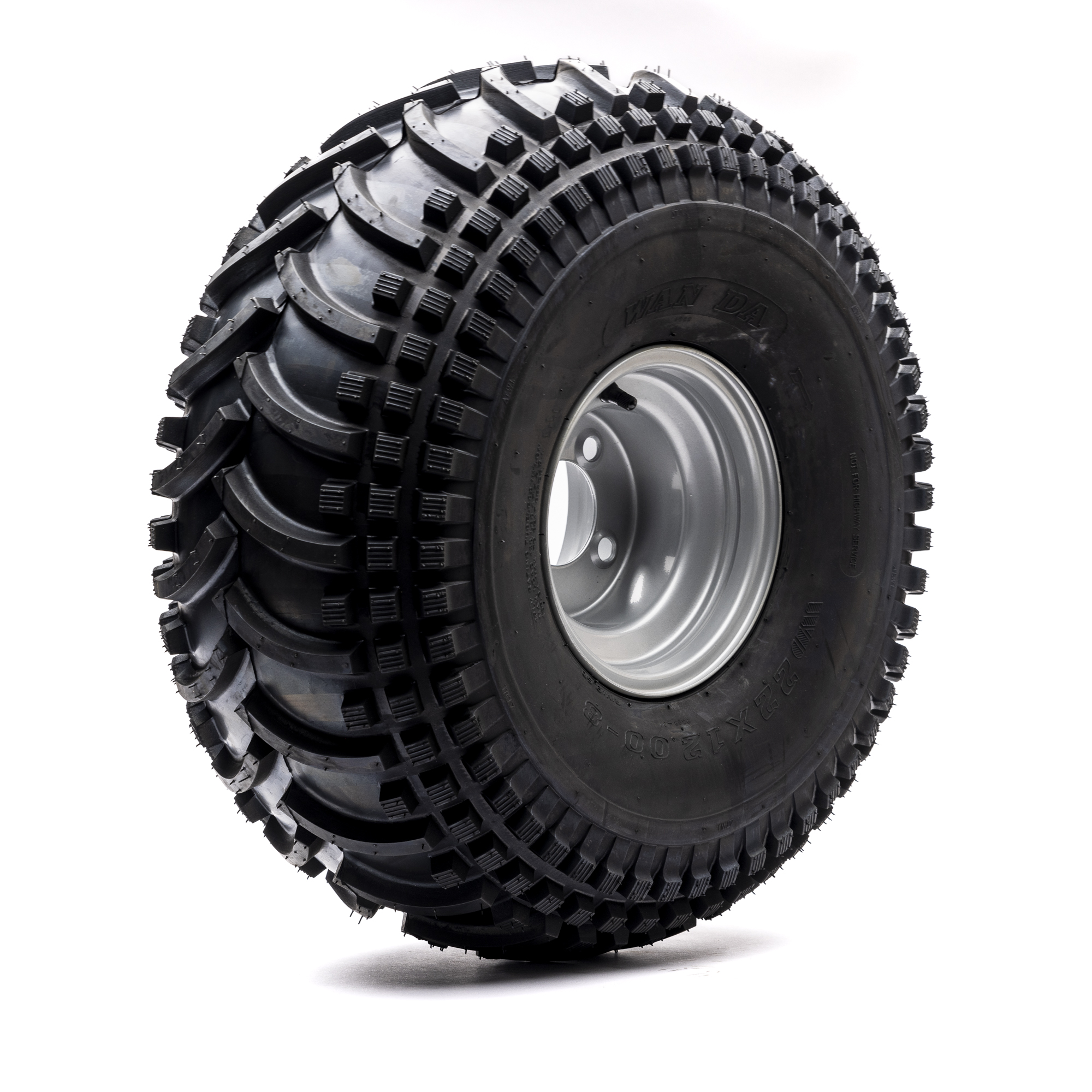 Wanda - Däck & Fälg Timmervagn 22x12-8 4/100 Höger Rotation
