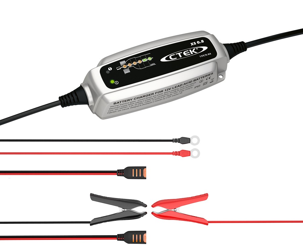 CTEK Batterilader XS 0.8 ATV, Moped & MC